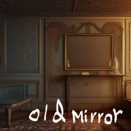 Old mirror by Chi Zhang