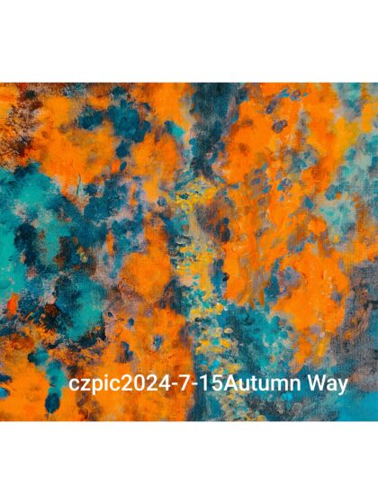 Autumn way acrylic Chi Zhang New Zealand Auckland 2024-07-15